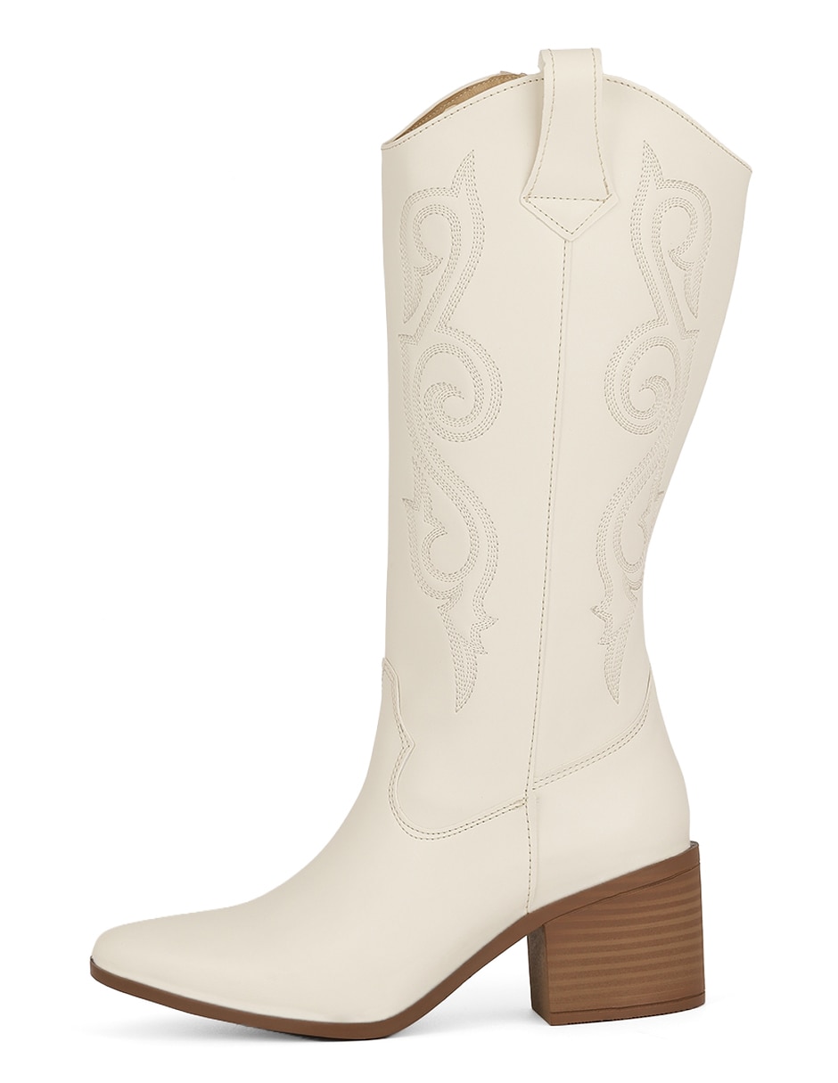 Bota cowboy abajo de la rodilla rbvegano para mujer Bota cowboy abajo de la rodilla rbvegano para mujer