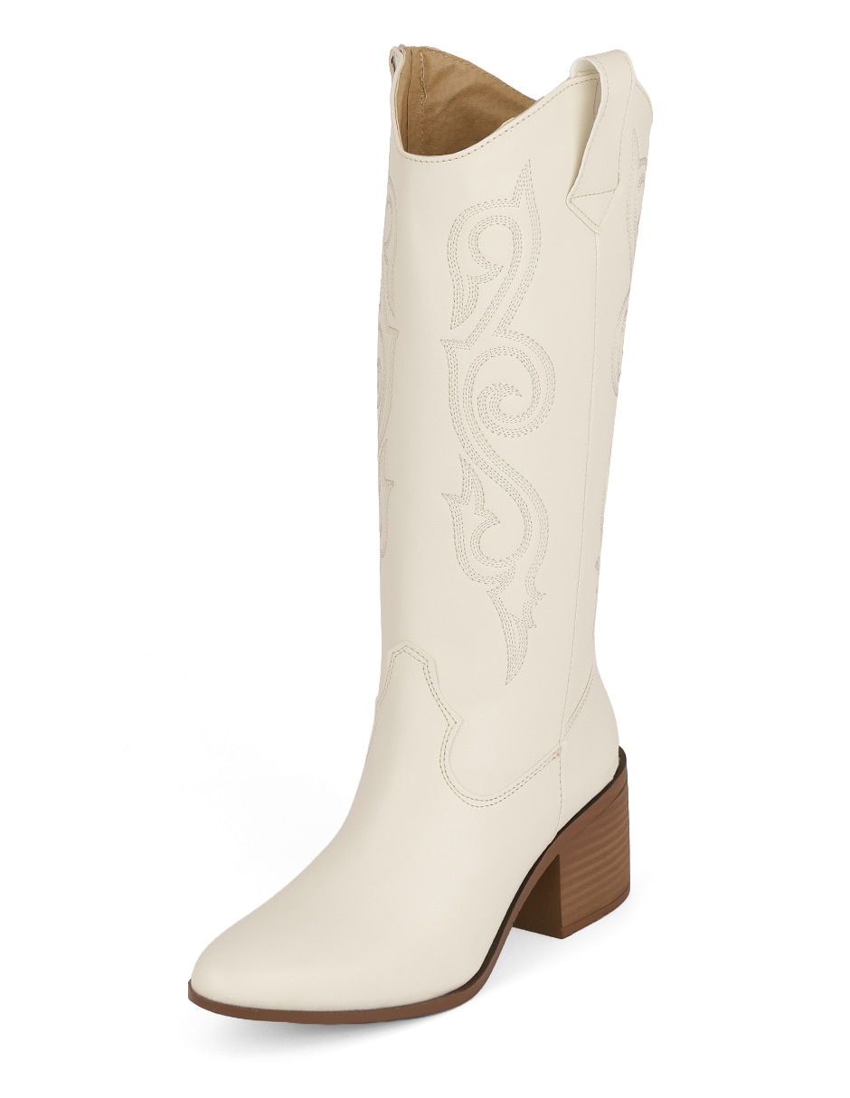 Bota cowboy abajo de la rodilla rbcollection rbvegano para mujer