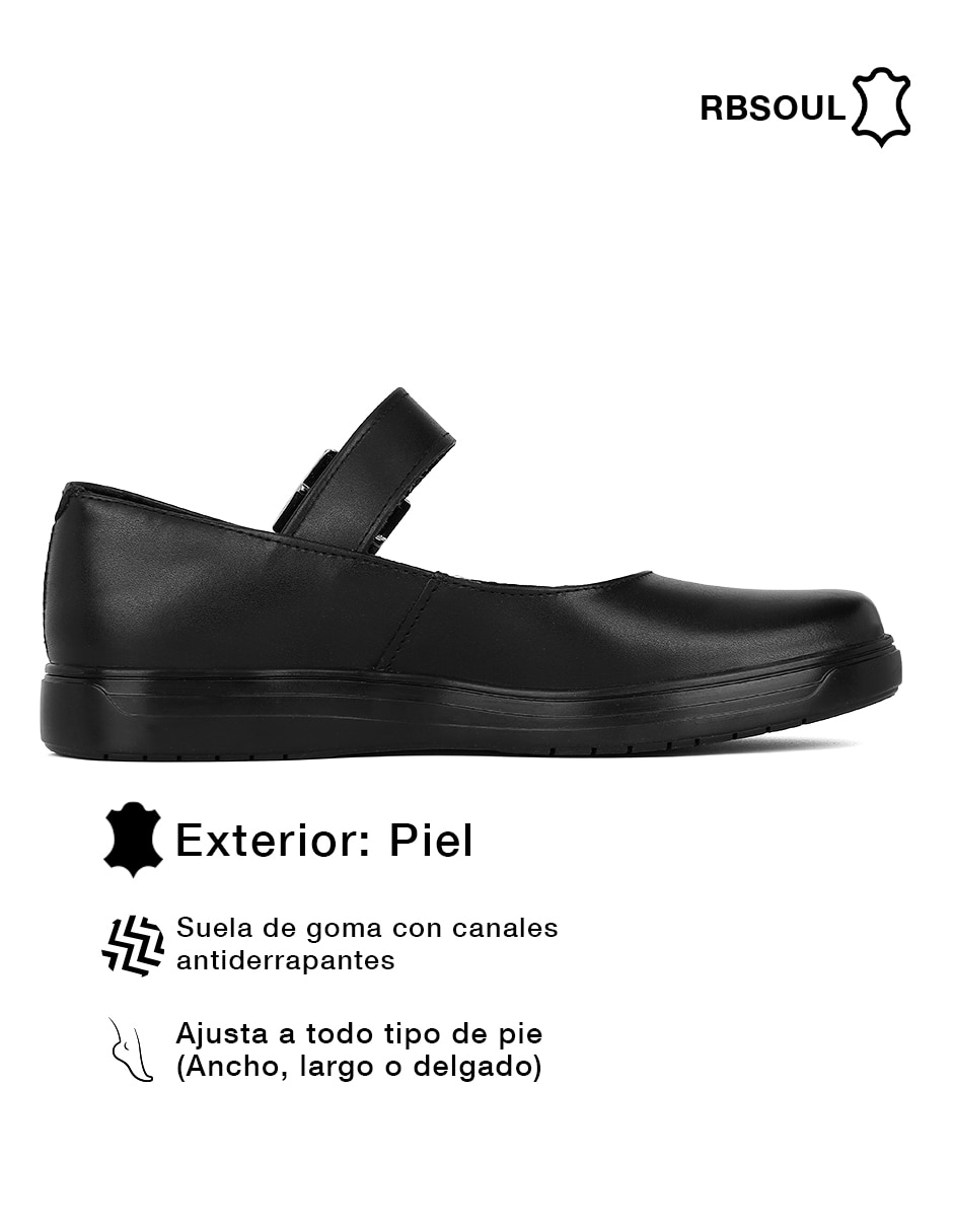 Mary Jane Rbcollection Rbsoul de piel para mujer