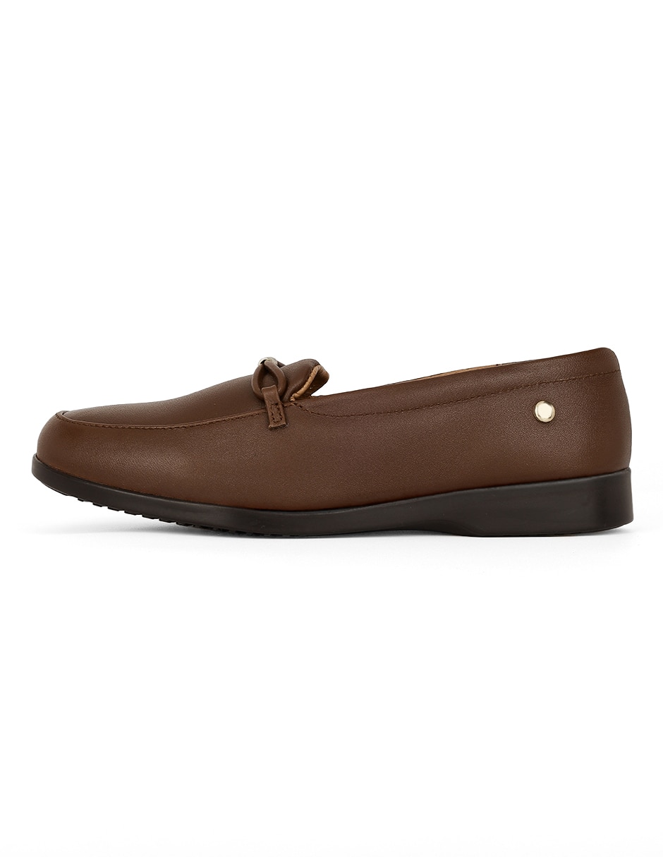 Mocasín Rbcollection de piel para mujer