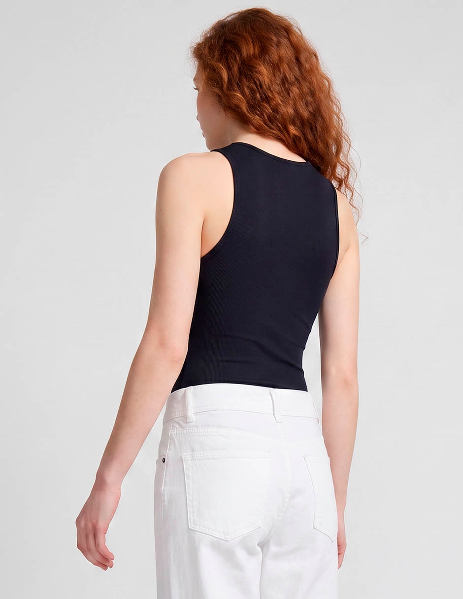 Body cuello redondo para mujer 4