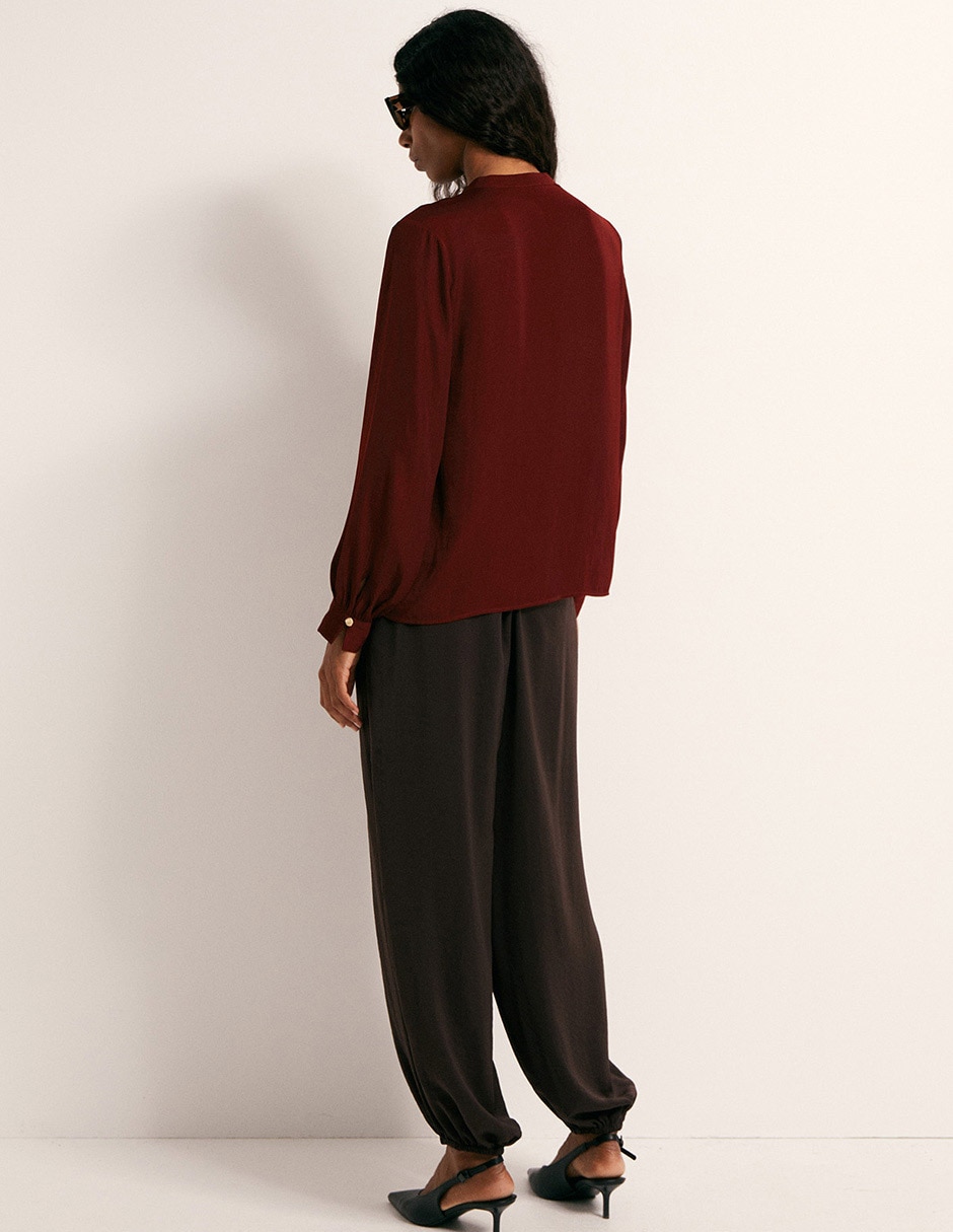 Blusa manga larga para mujer 2