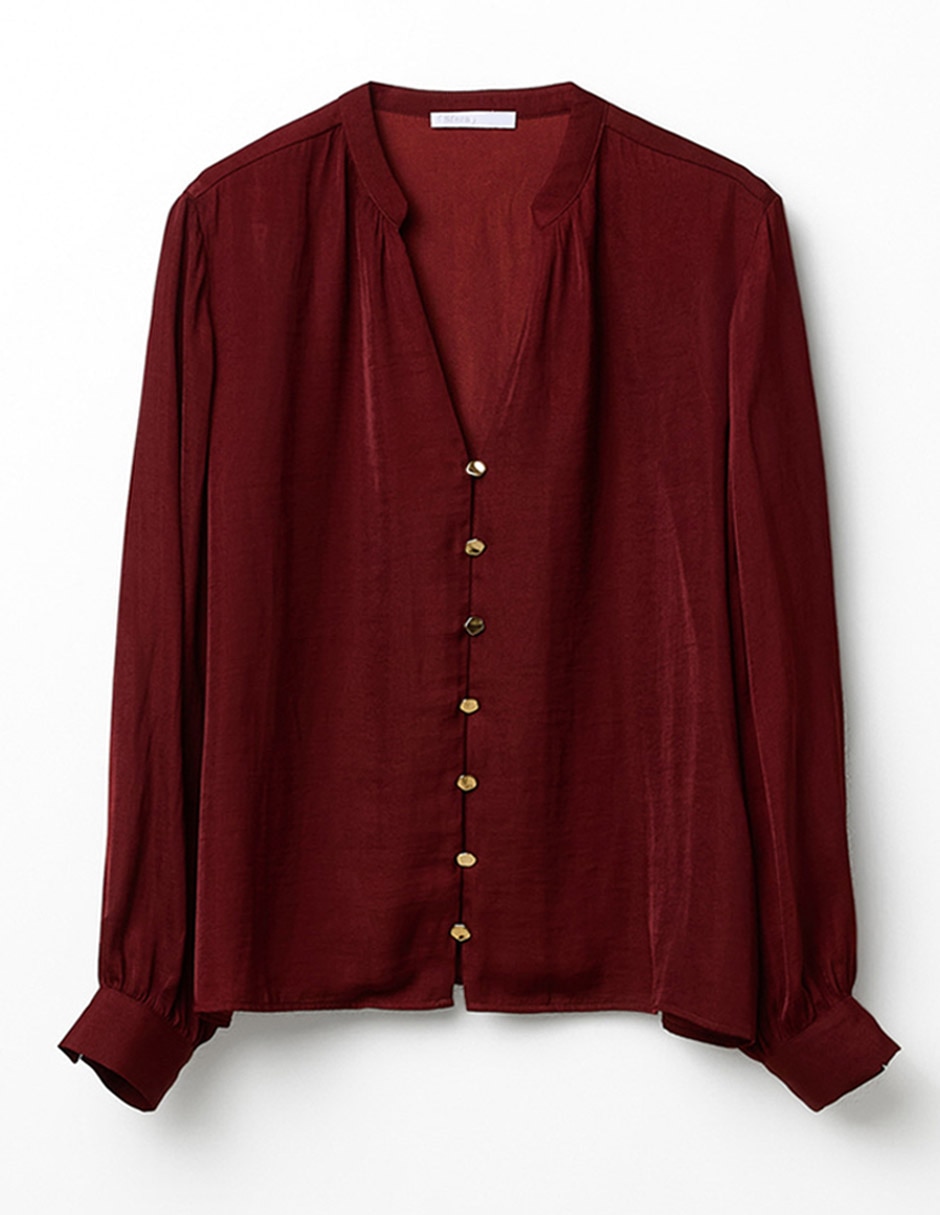 Blusa manga larga para mujer 6