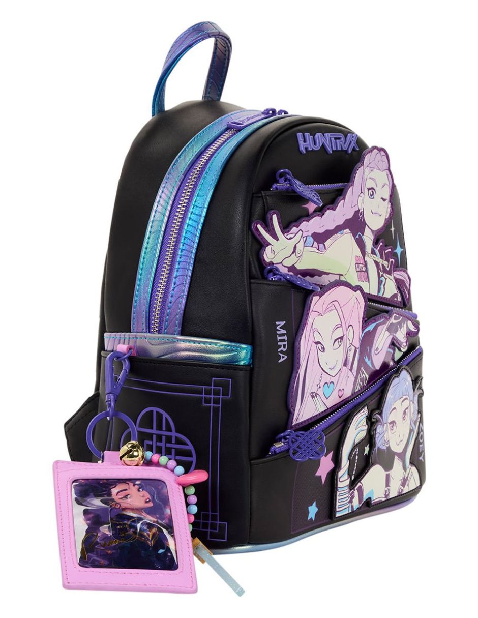 Mochila casual huntrix loungefly kpop demon hunters unisex