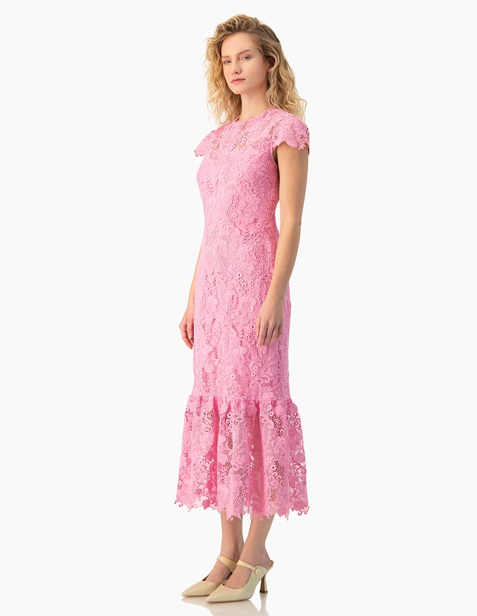 Vestido midi cocktail Ivonne Couture para mujer