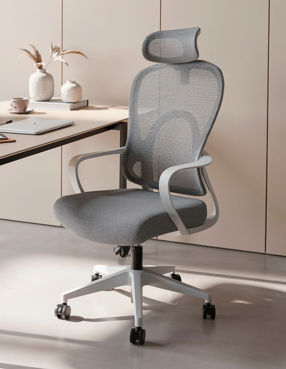 Silla de escritorio Ergomeshpro Grey Mobica