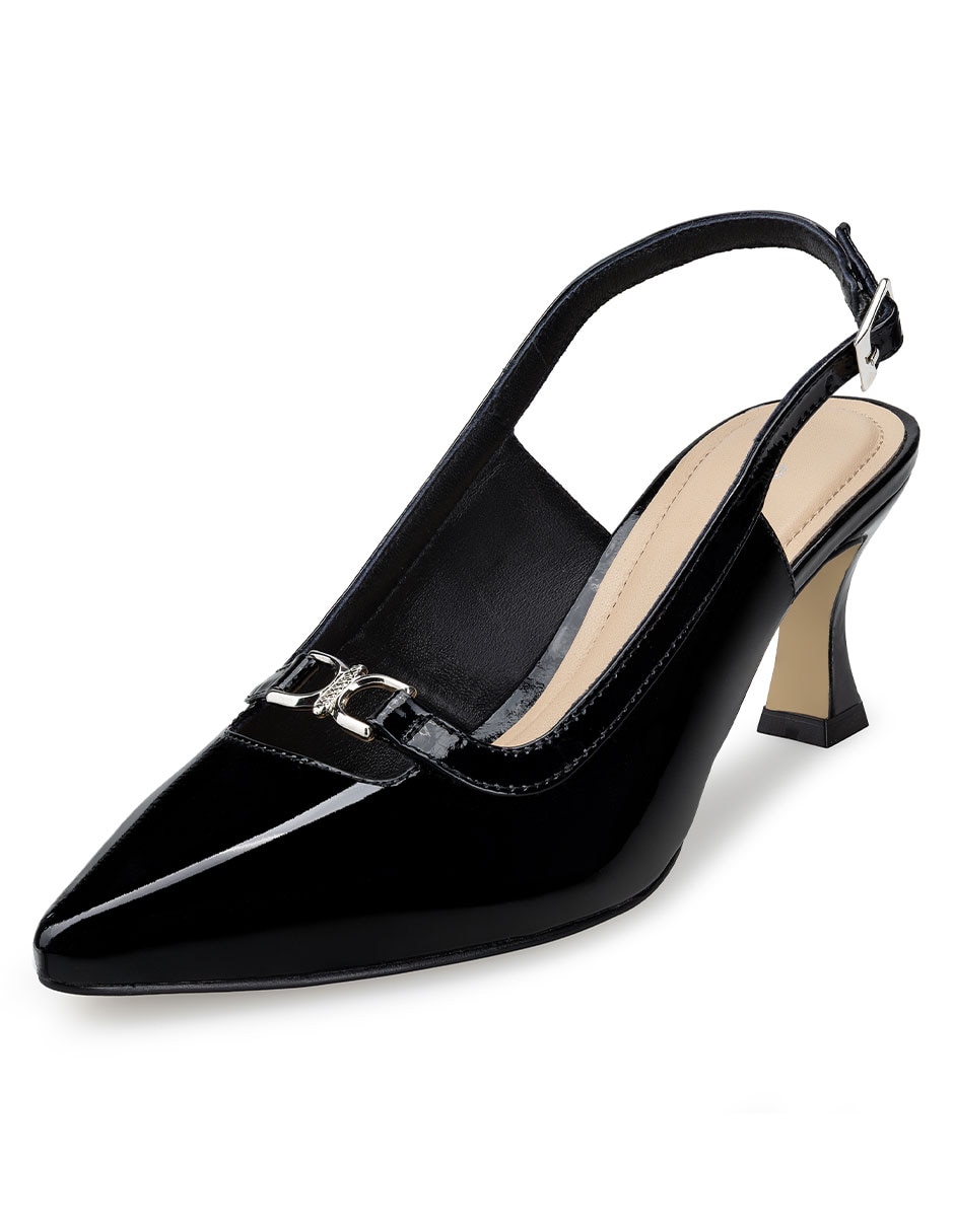 Zapatilla charol piel davenia zapatillas davenia