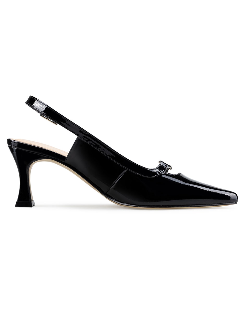 Zapatilla charol piel davenia zapatillas davenia