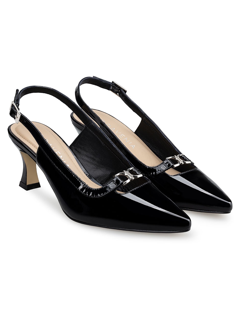 Zapatilla charol piel davenia zapatillas davenia