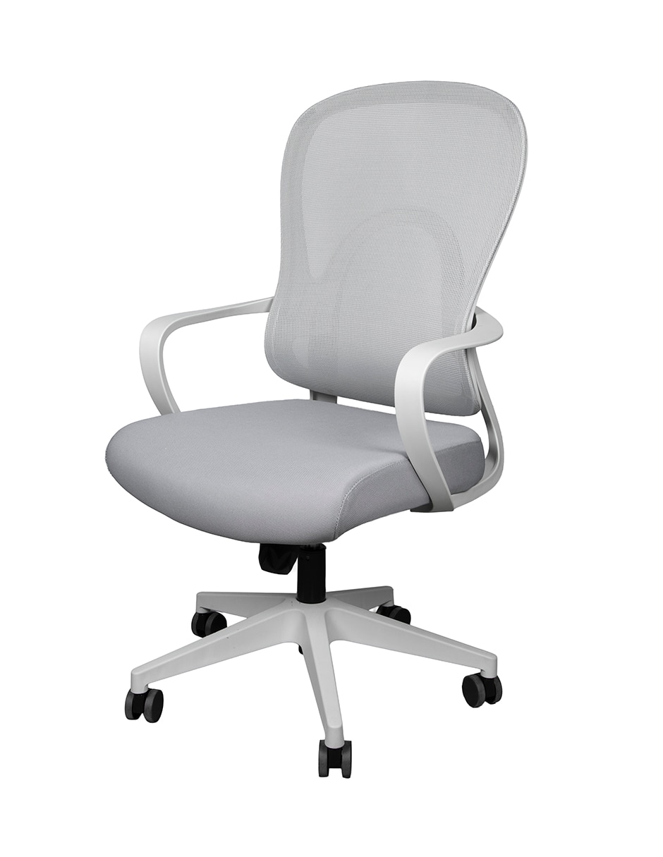 Silla de escritorio Ergomesh Grey Mobica