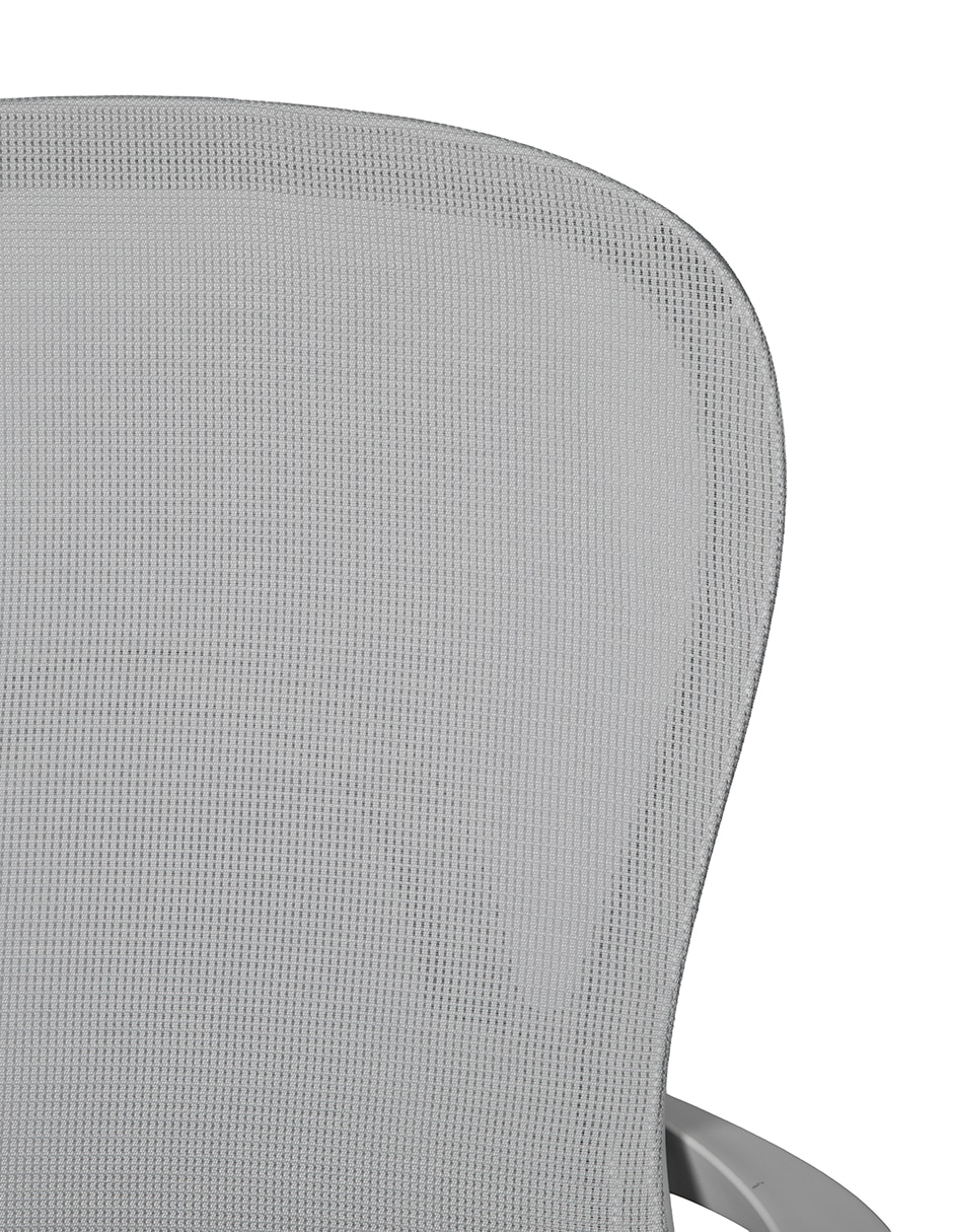 Silla de escritorio Ergomesh Grey Mobica