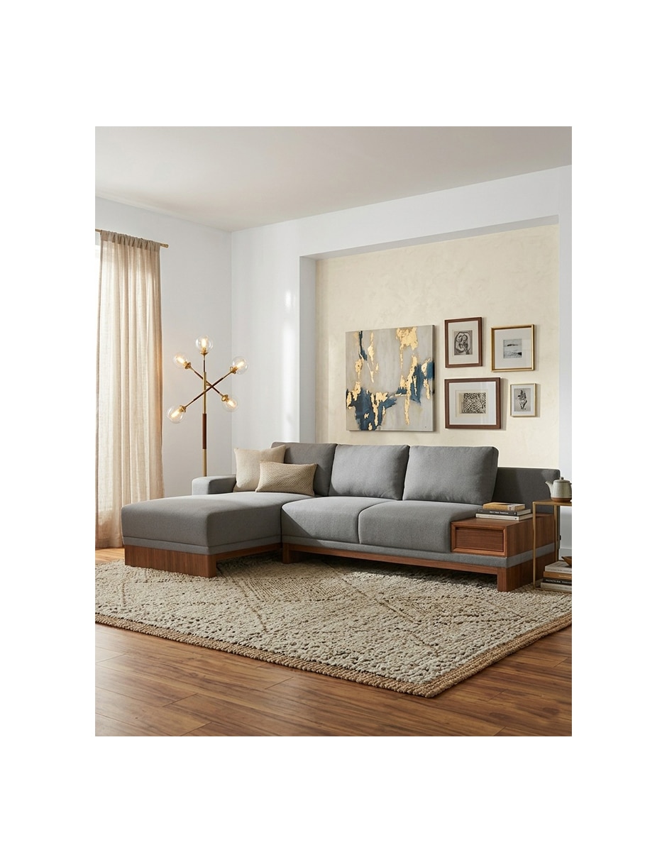 Sala modular Montana de tela 9