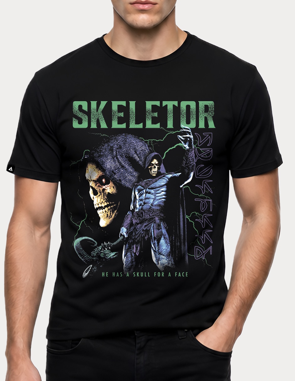 Playera mattel masters of the universe cuello redondo para hombre