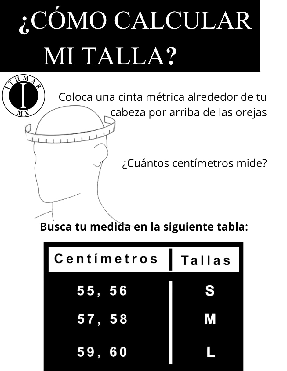 Sombrero Itumar estampado degradado