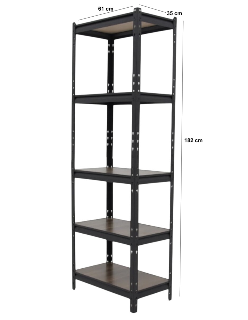 Librero sí mueblemex antonela de metal
