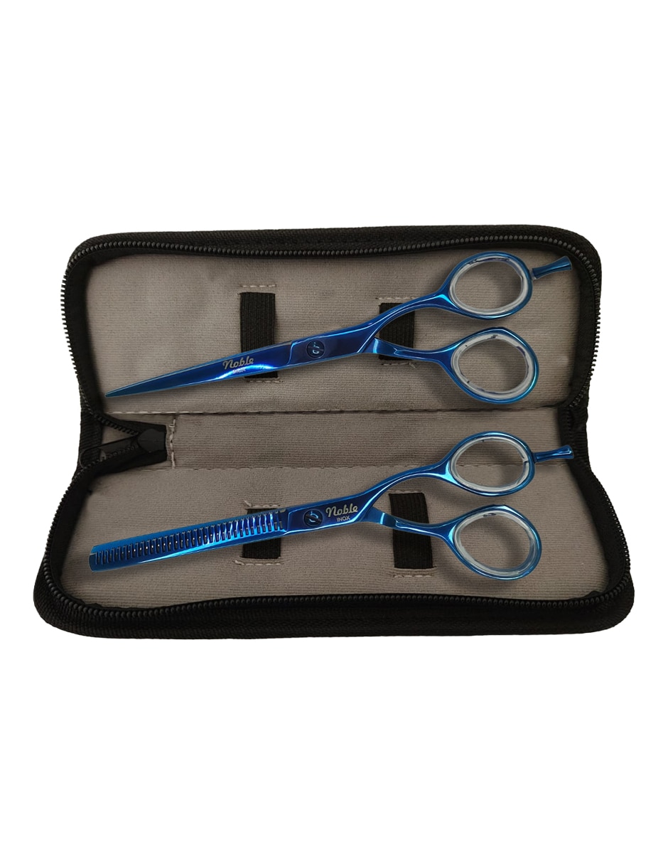 Tijeras para peluquería Noble punta redonda y puntiaguda Z1230