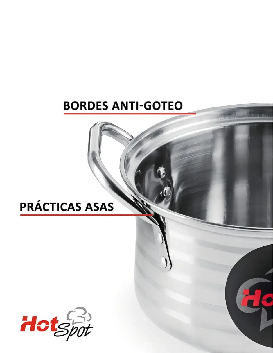 Batería de cocina Z475 de acero inoxidable antiadherente convencional 14 piezas 6