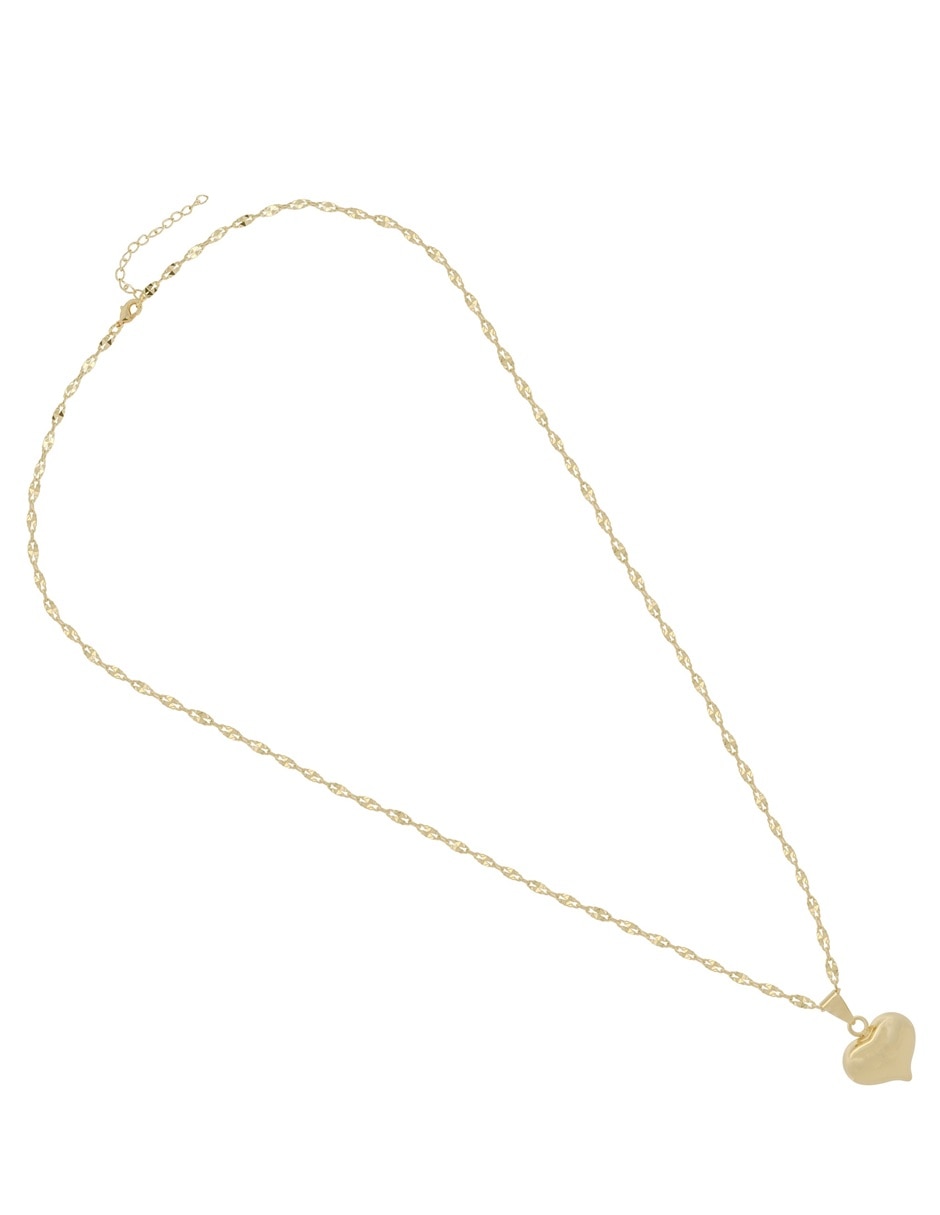 Gargantilla de corazón Horoz 18 K