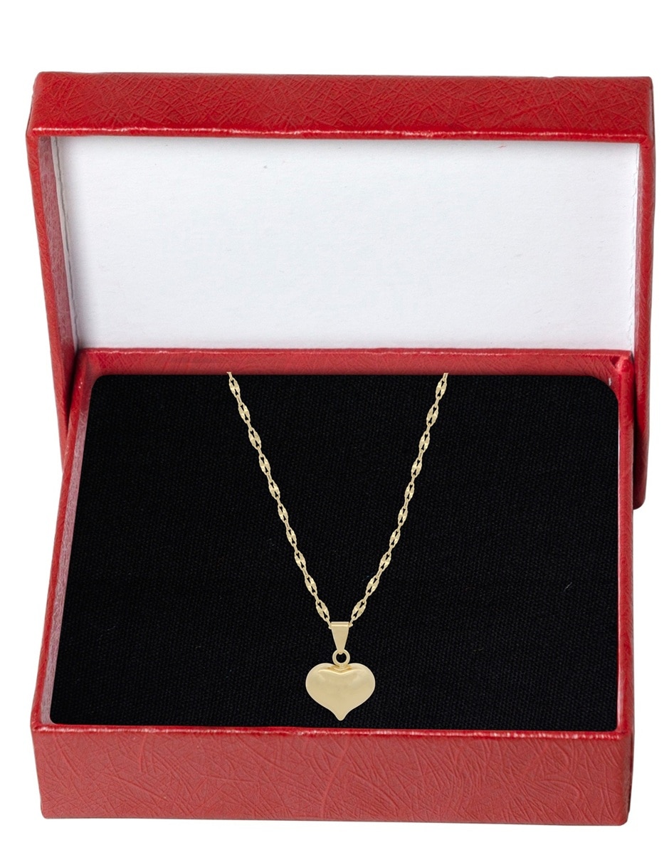 Gargantilla de corazón Horoz 18 K