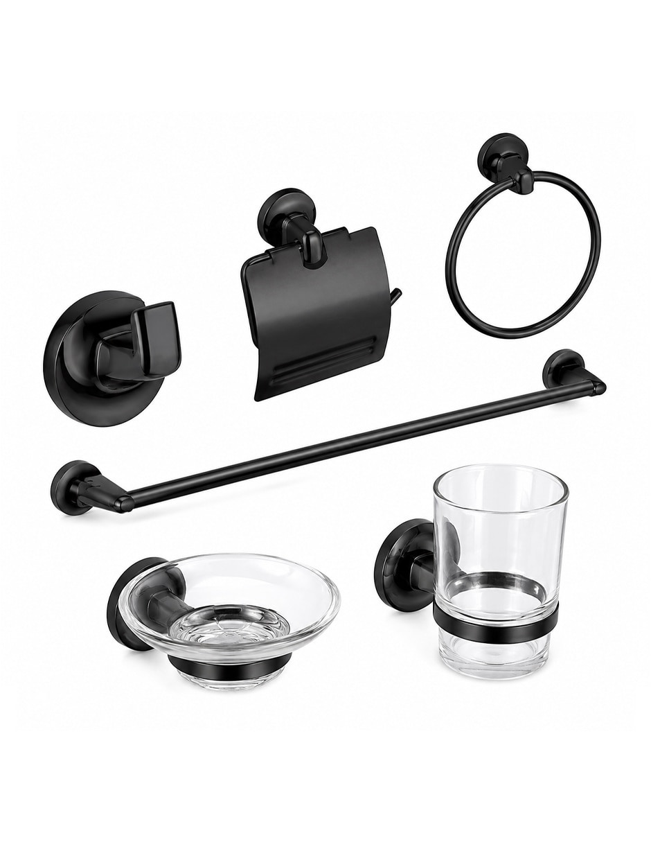 Juego de accesorios para baño 6 piezas
