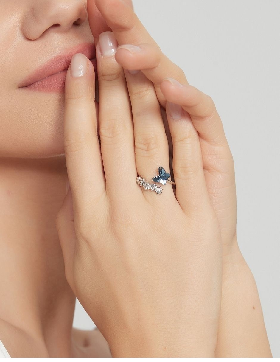 Anillo y pulsera Mayfer Joyeria de oro laminado