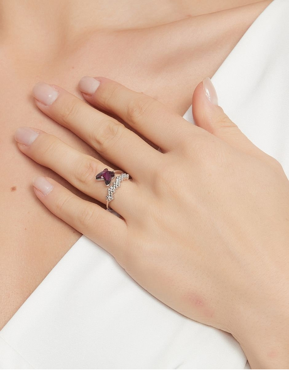 Anillo y pulsera Mayfer Joyeria de oro laminado