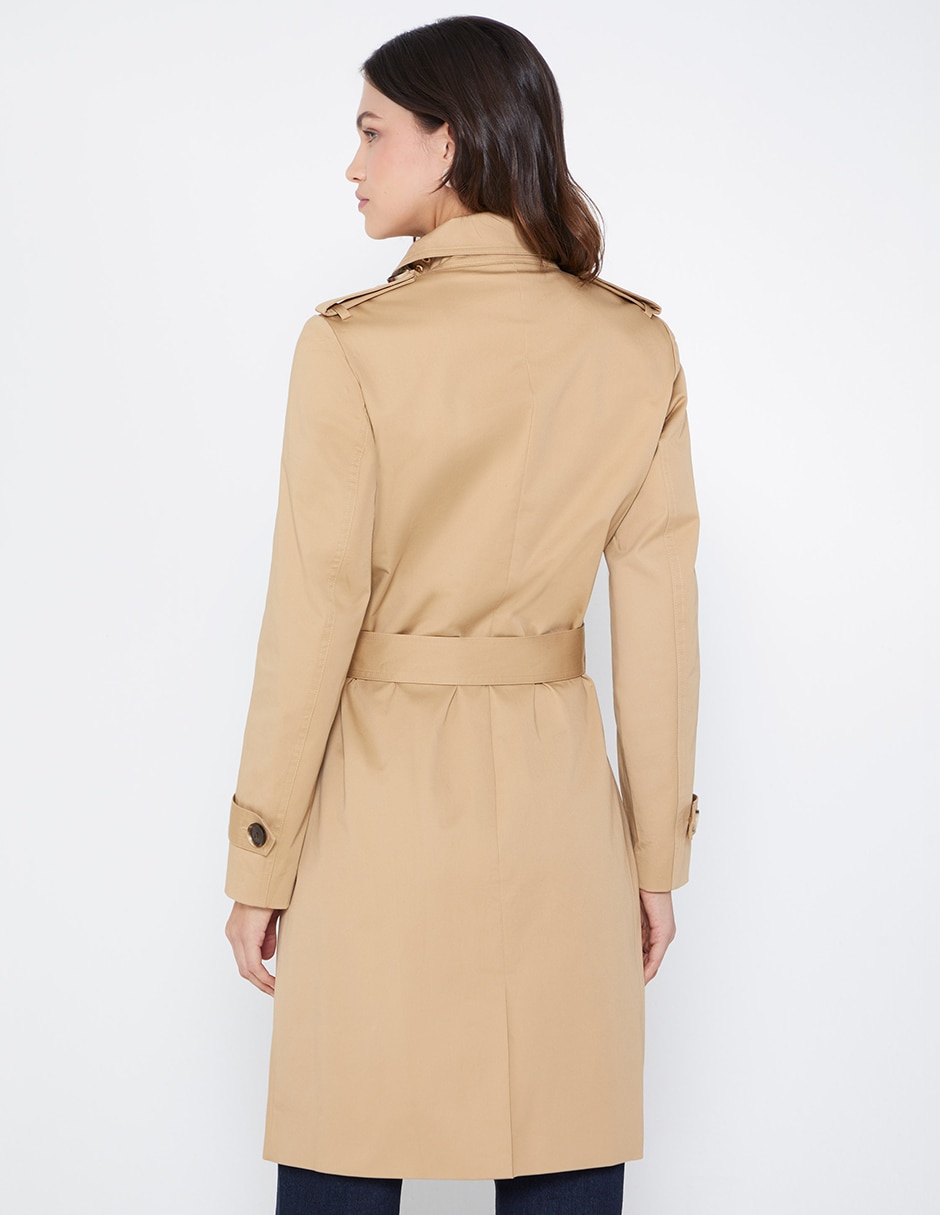 Gabardina con bolsillos Studio F para mujer