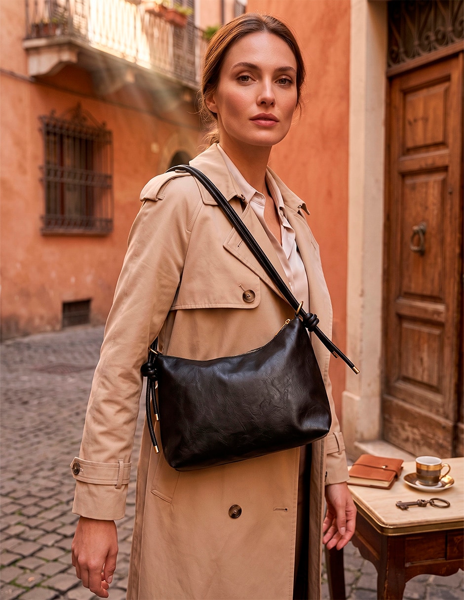 Bolsa bowler andrea trendy para mujer