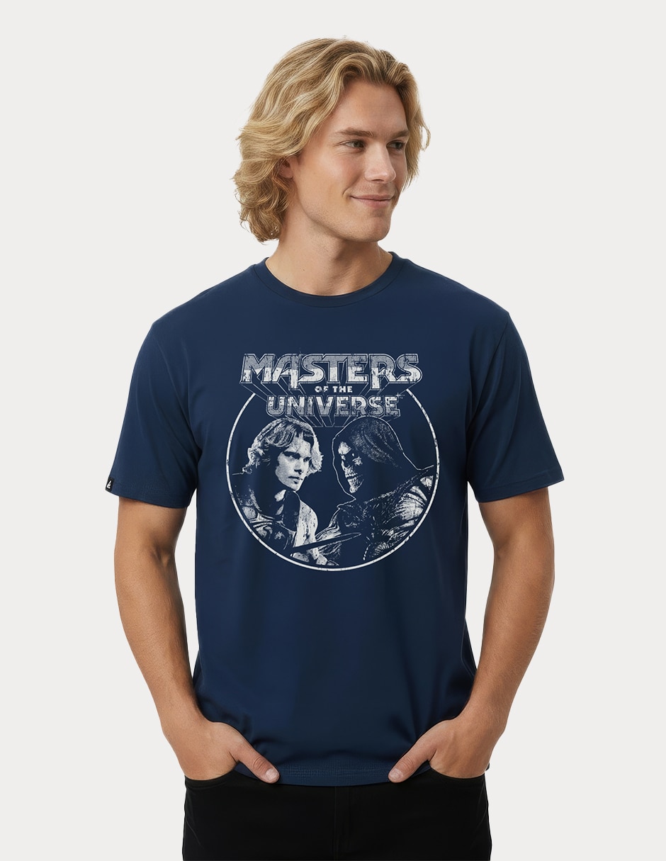 Playera mattel masters of the universe cuello redondo para hombre