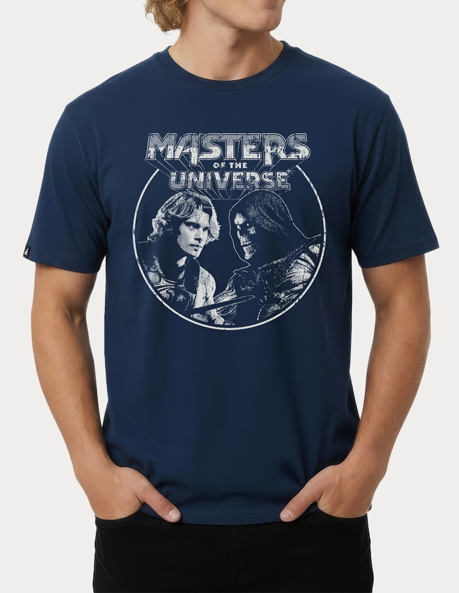 Playera mattel masters of the universe cuello redondo para hombre