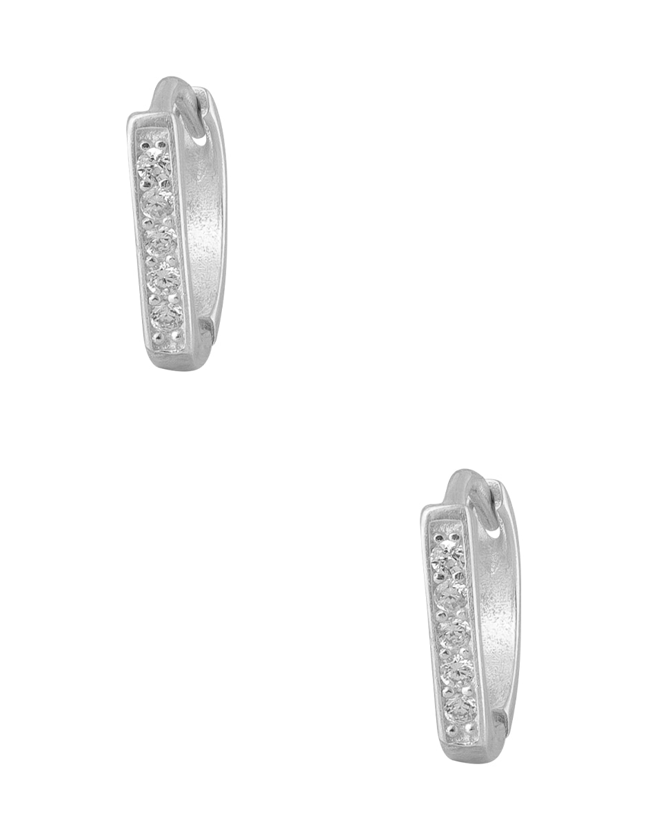 Huggies unlimited by ob de plata p 925 con acabado pulido zirconia