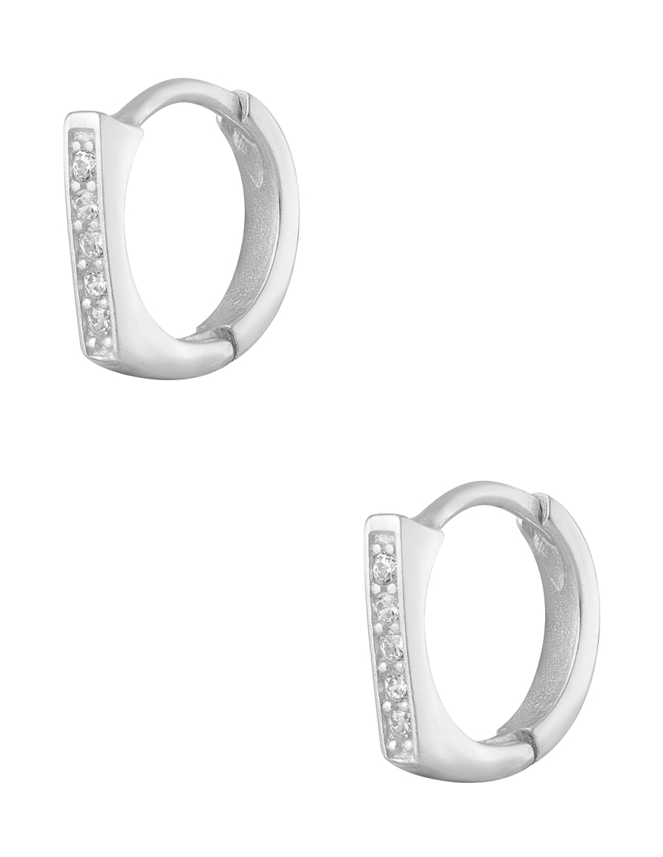 Huggies unlimited by ob de plata p 925 con acabado pulido zirconia
