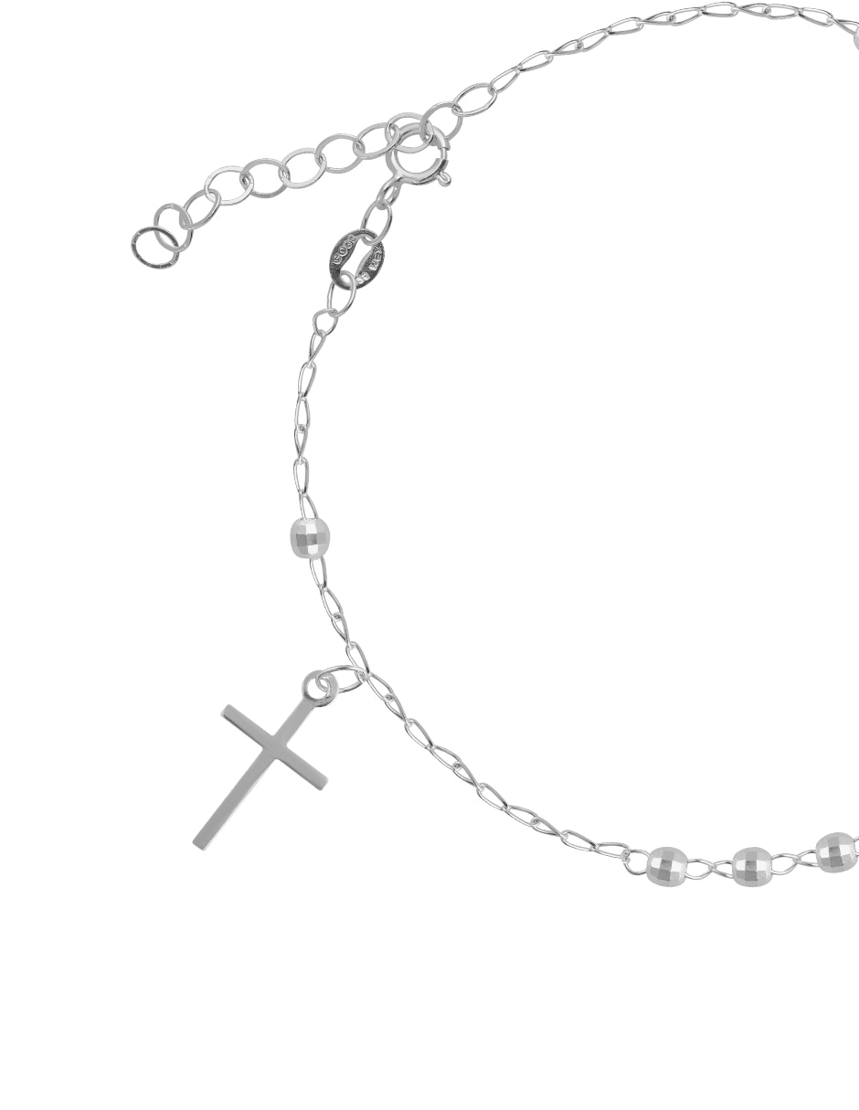 Pulsera Unlimited by Ob de plata P 925 acabado diamantado