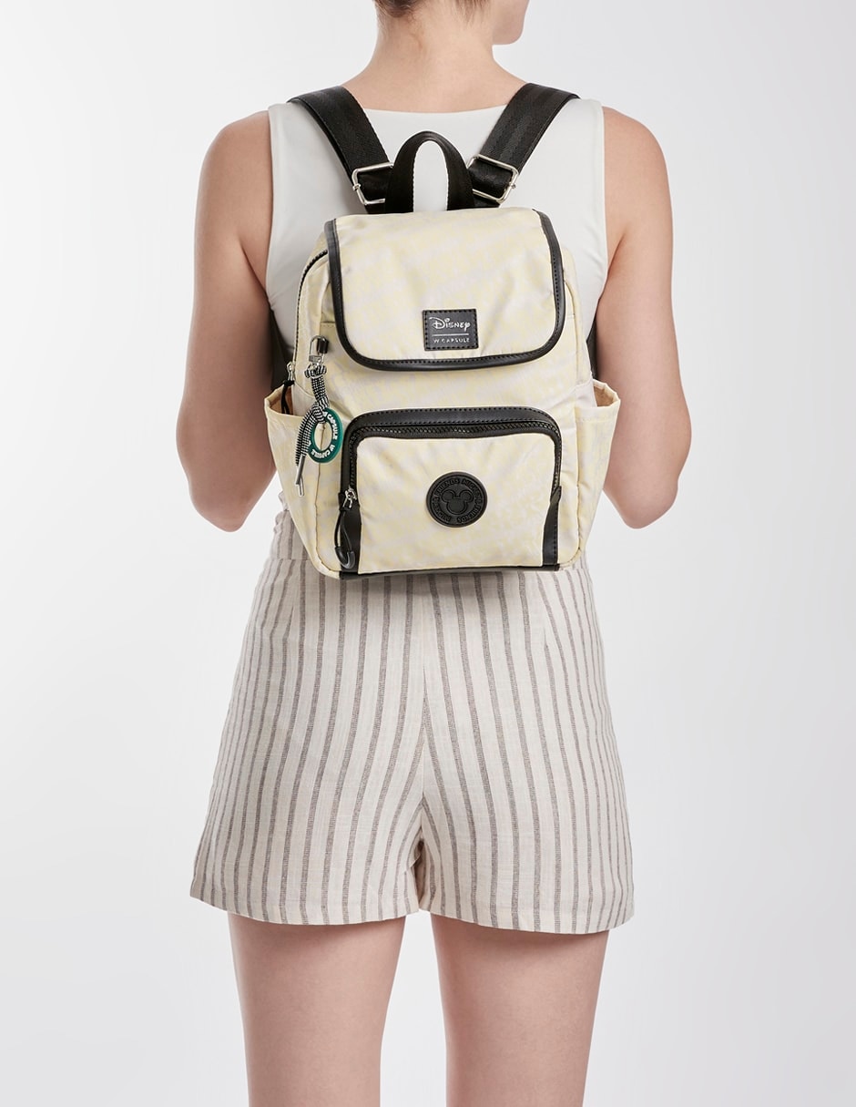 Mochila casual mickey and friends w capsule match point para mujer