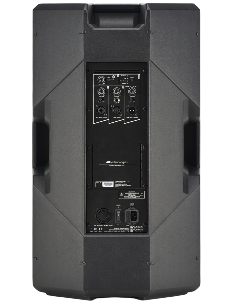 Bocina db technologies db technologies kl 15 bocina activa negra