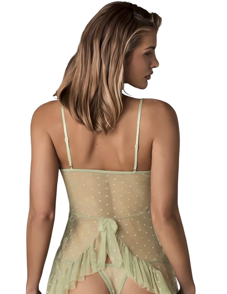 Camisón femica estampado floral y elastano