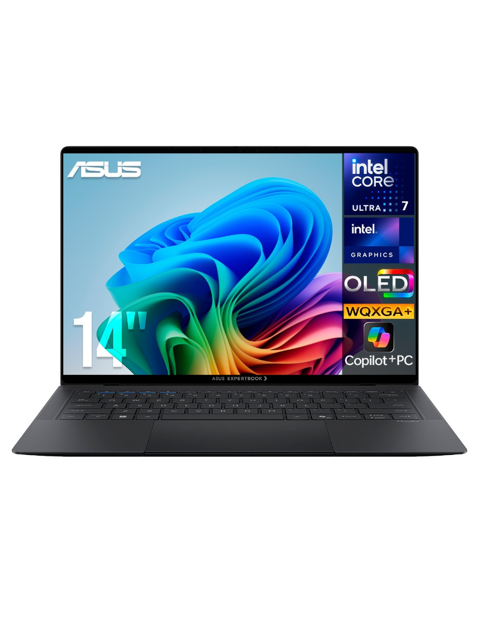 ASUS Laptop touch Asus 90NX09J2-M00610 14 pulgadas WQXGA Intel Core Ultra 7 integradas 32 GB RAM 1 TB SSD