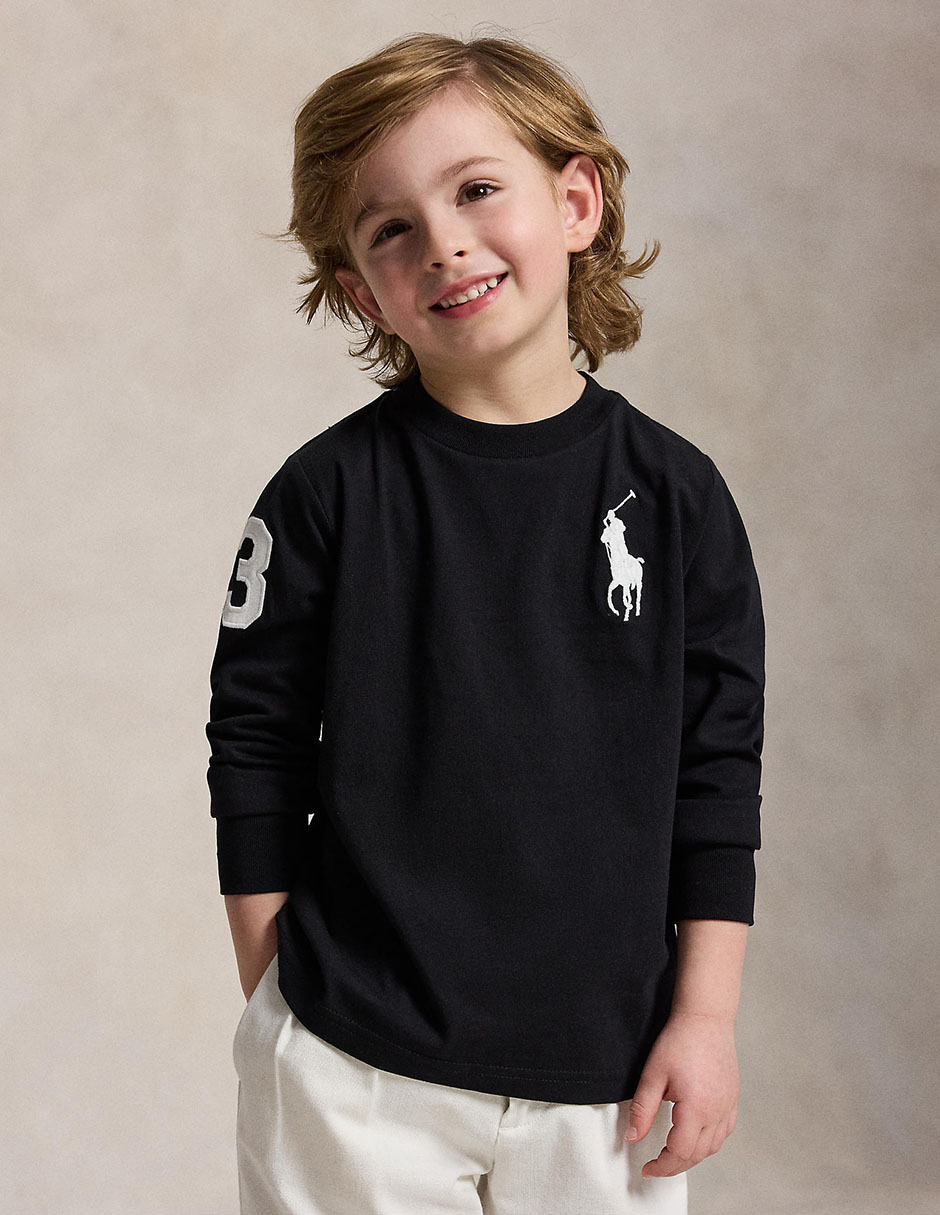 Playera manga larga para niño 2