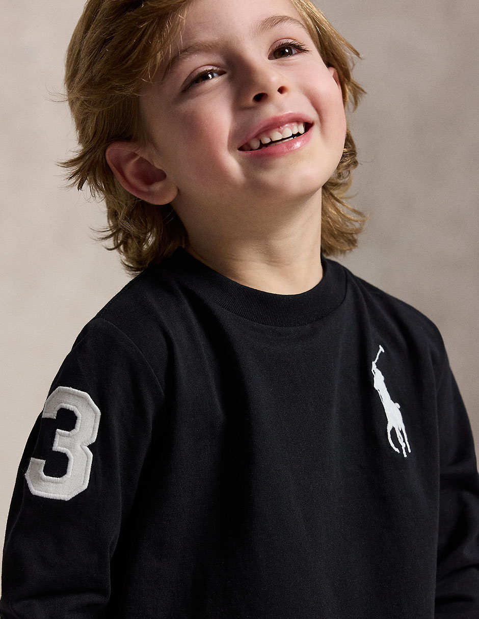 Playera manga larga para niño 3