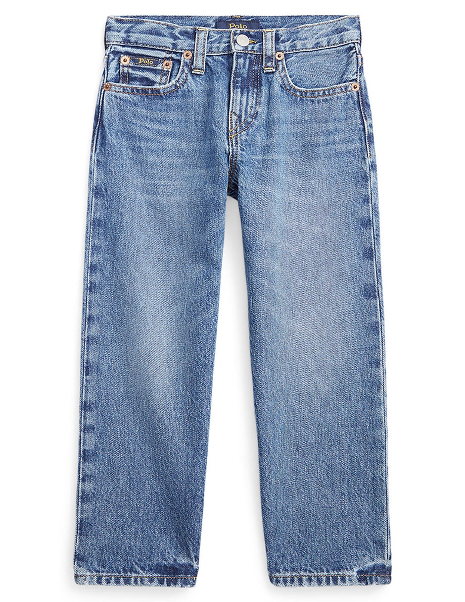 Jeans Straight deslavado para niño 3