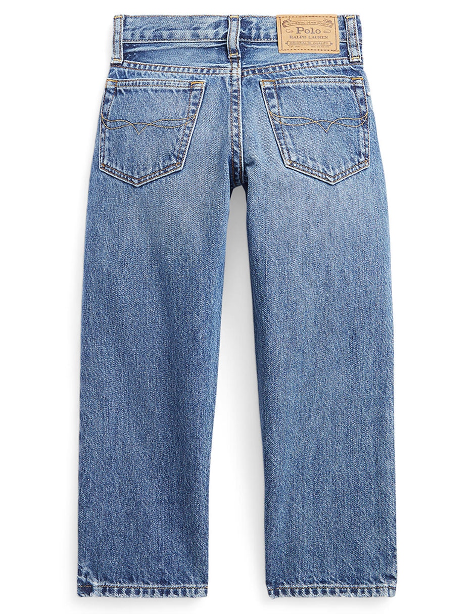Jeans Straight deslavado para niño 2