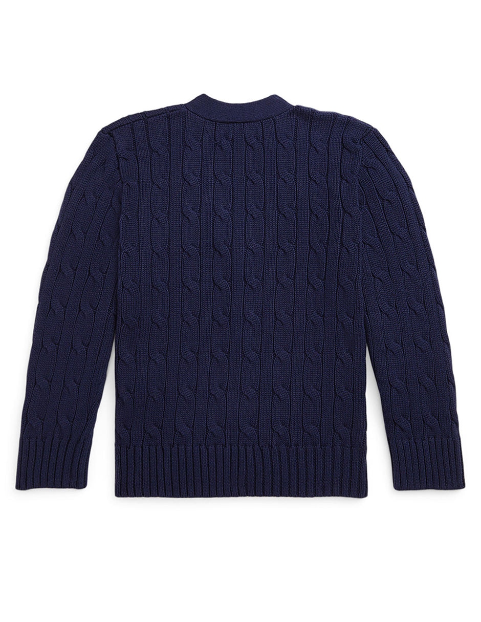 Suéter trenzado Polo Ralph Lauren para niño 2