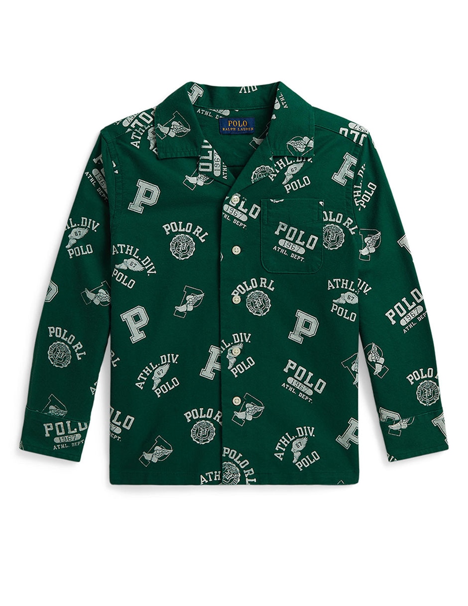 Camisa casual de algodón manga larga para niño Camisa casual de algodón manga larga para niño