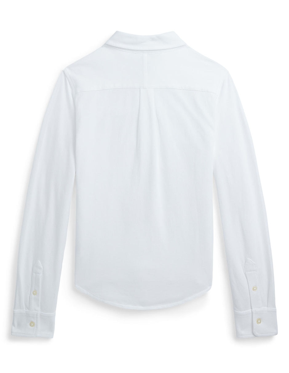 Camisa casual de algodón manga larga para niño 5