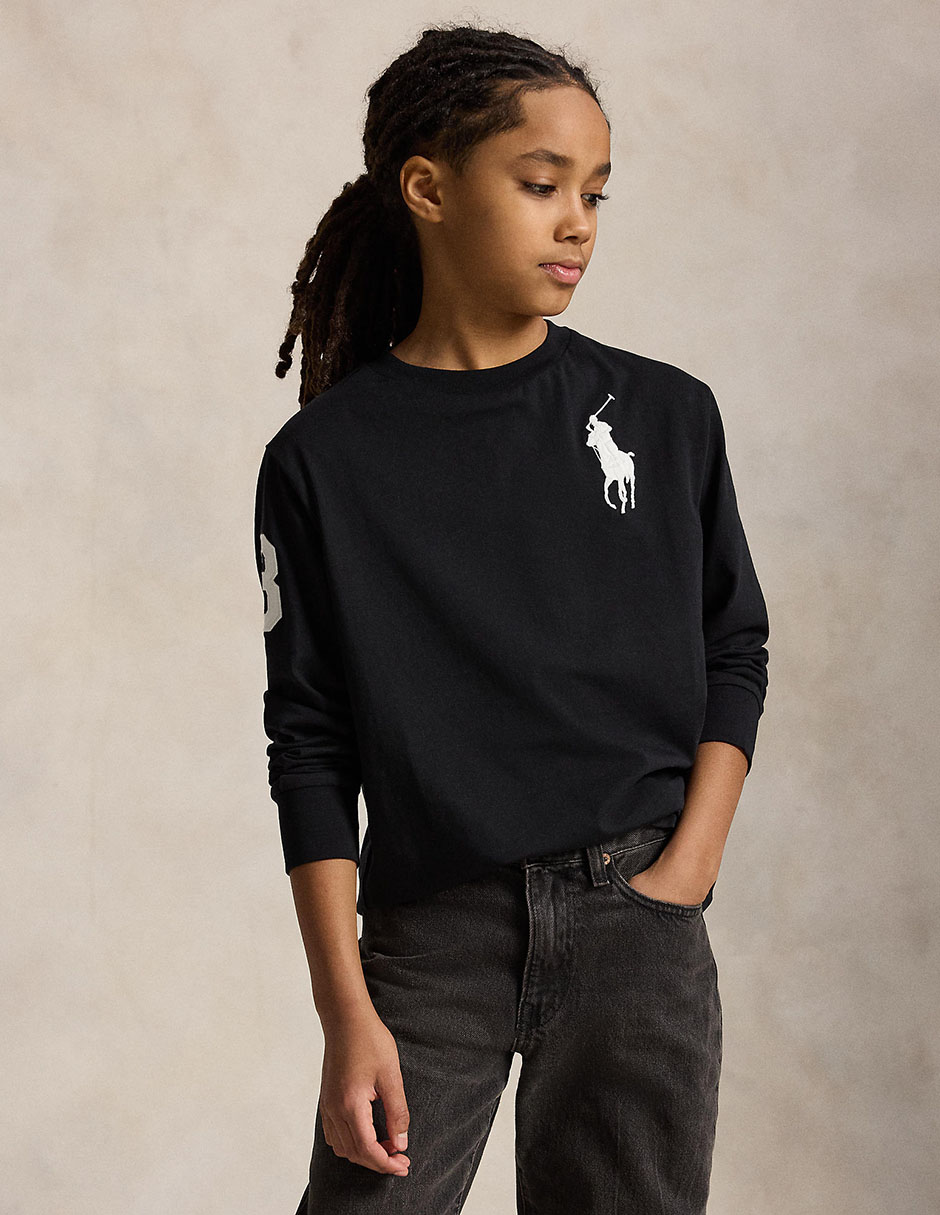 Playera manga larga para niño 2