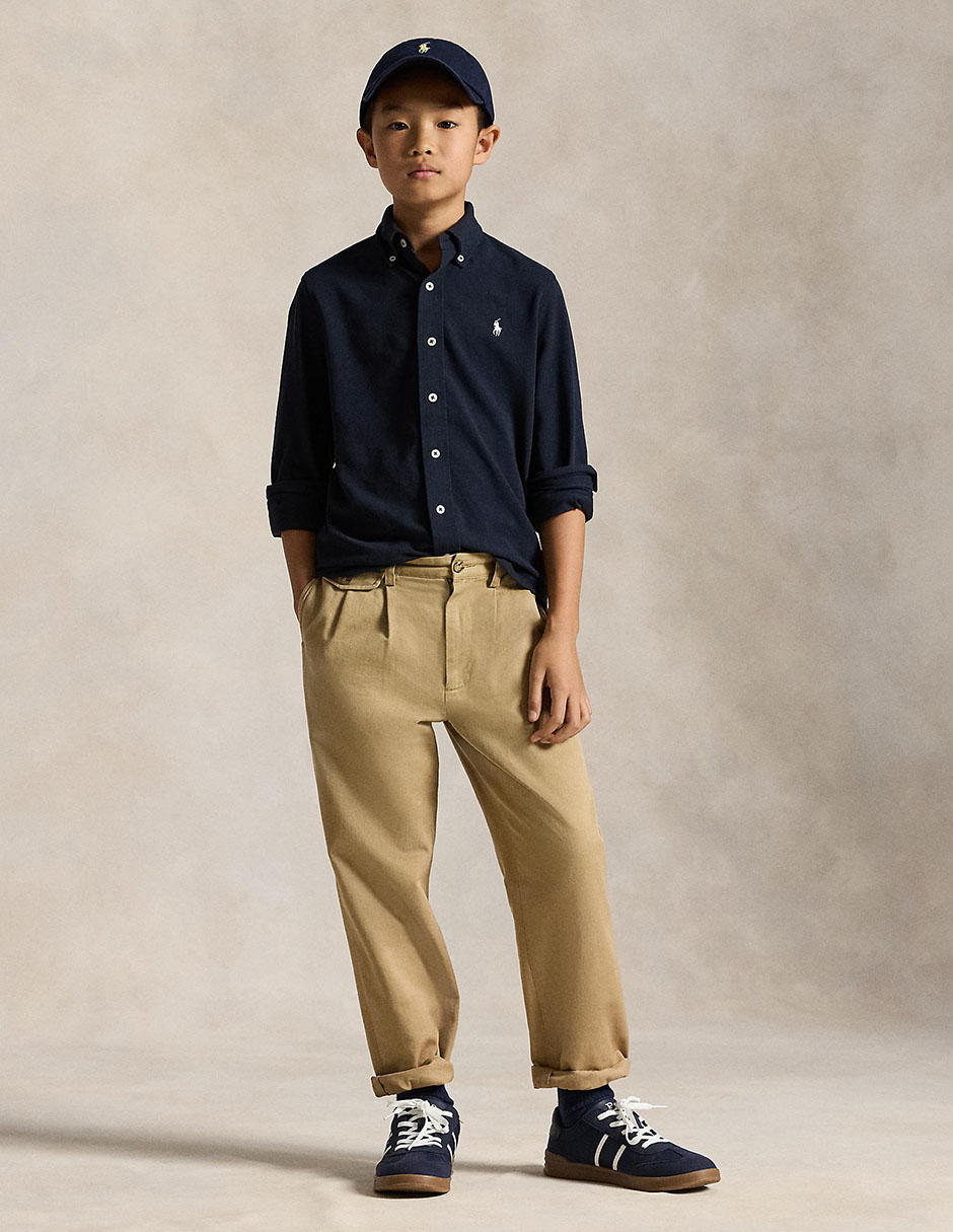 Camisa casual manga larga para niño Camisa casual manga larga para niño