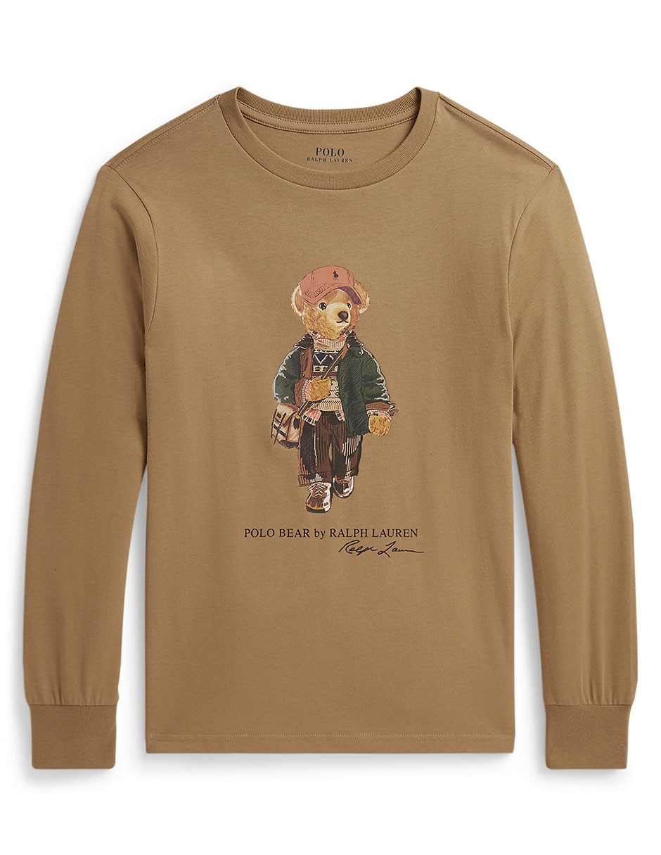 Playera manga larga para niño Playera manga larga para niño