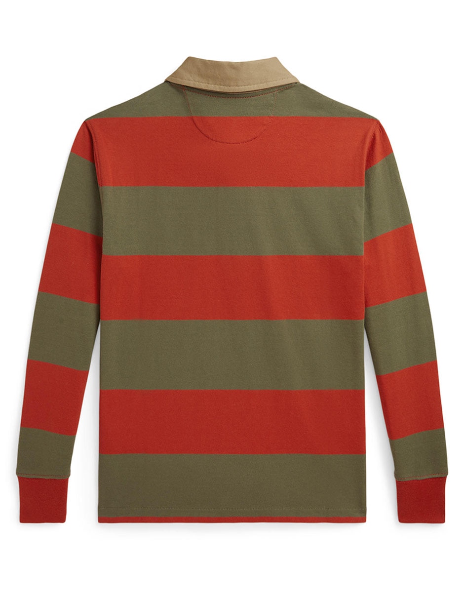 Playera tipo polo de algodón para niño 3