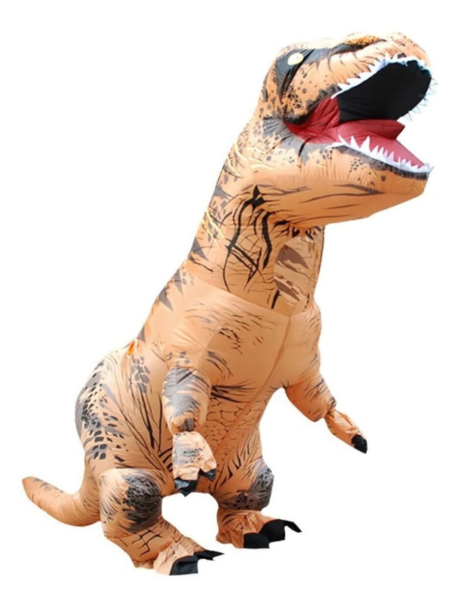 Disfraz ghoulish productions disfraz inflable de dinosaurios unisex