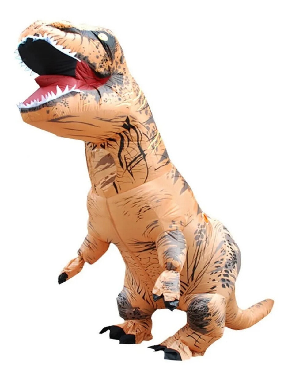 Disfraz ghoulish productions disfraz inflable de dinosaurios unisex